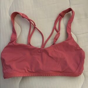 Women's Pink Strappy Bralette